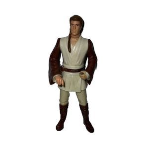 Star Wars Obi Wan Kenobi Padawan w/ Braid 1999 Episode 1 Vintage Action Figure